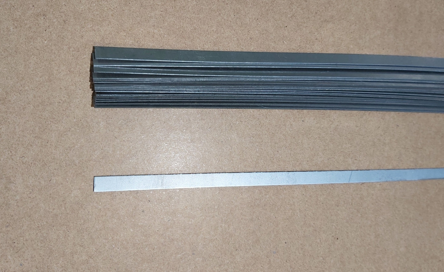 Steel strips, 10mm shown