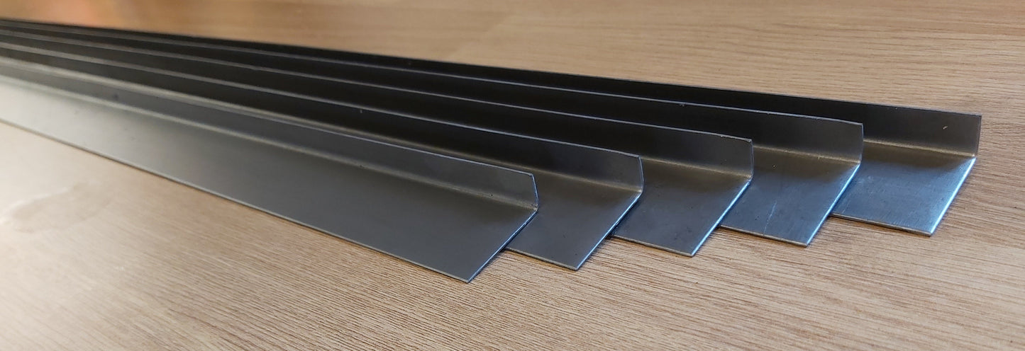 L section in 1mm mild steel